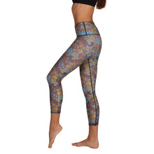 Damask Me Again Yoga Crops (Wholesale)