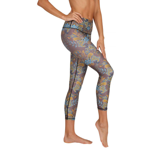 Damask Me Again Yoga Crops (Wholesale)