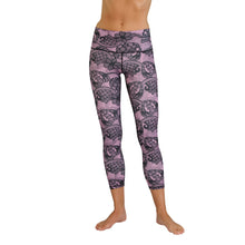 Leggings - Candy Skull Yoga Crops (Wholesale)