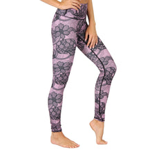 Leggings - Candy Skull Yoga Leggings (Wholesale)