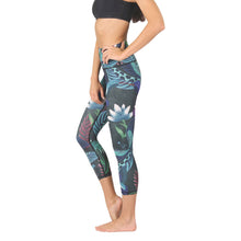 Leggings - Dragonfly Night Flight Yoga Crops (Wholesale)