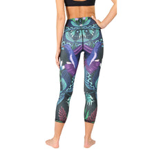 Leggings - Dragonfly Night Flight Yoga Crops (Wholesale)