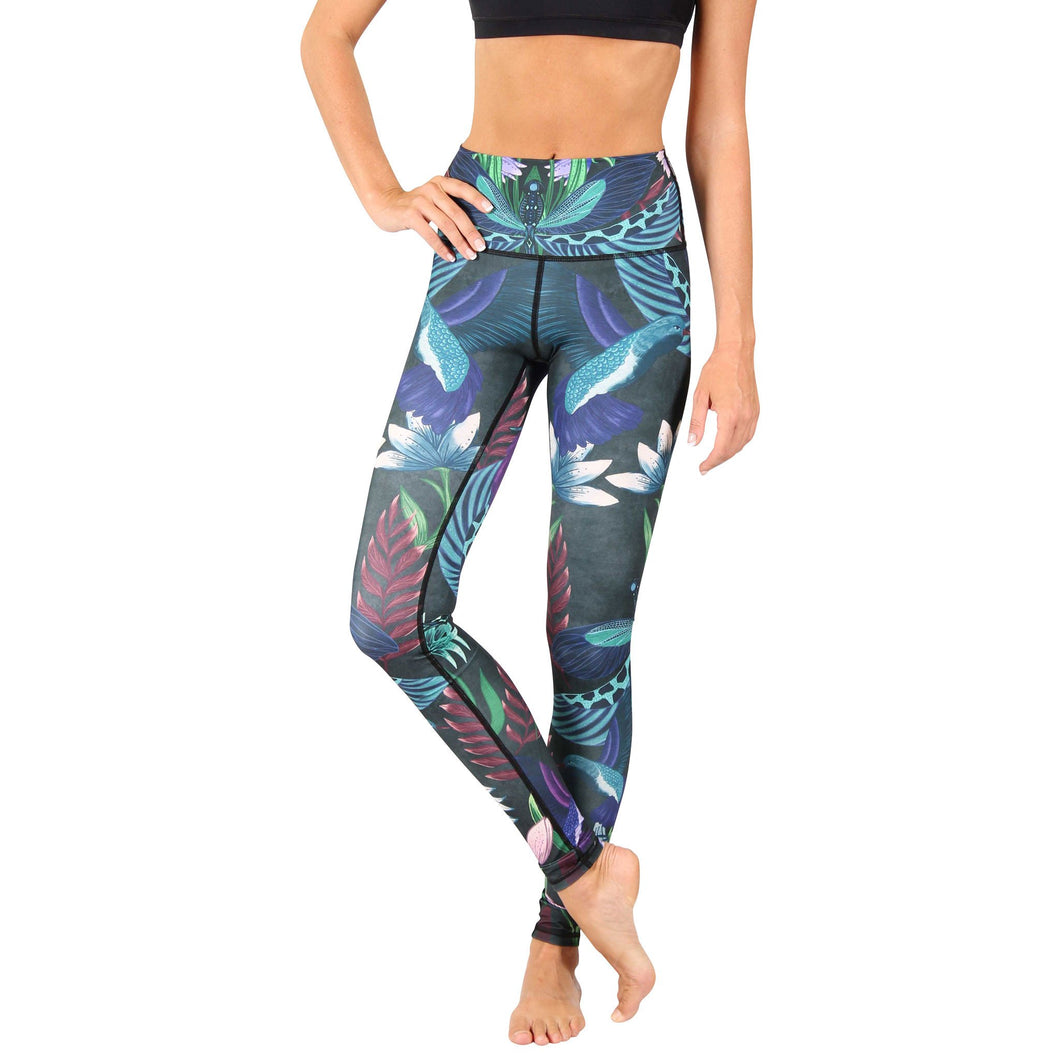 Leggings - Dragonfly Night Flight Yoga Leggings (Wholesale)
