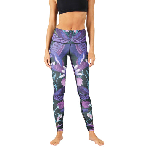 Leggings - Dragonfly Orchid Yoga Leggings (Wholesale)