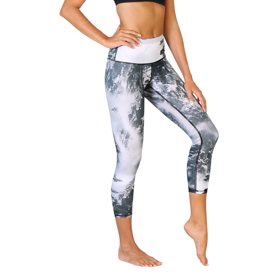 Leggings - Snow Day Yoga Crops (Wholesale)