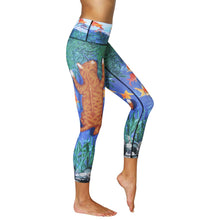 Leggings - The Time Is Meow Yoga Crops (Wholesale)