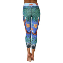 Leggings - The Time Is Meow Yoga Crops (Wholesale)