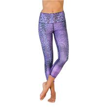 Leggings - Wistful Wisteria Yoga Crops (Wholesale)