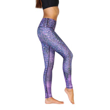 Leggings - Wistful Wisteria Yoga Leggings (Wholesale)
