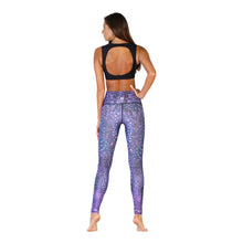 Leggings - Wistful Wisteria Yoga Leggings (Wholesale)