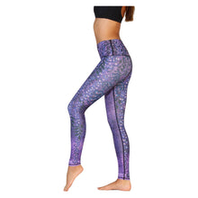 Leggings - Wistful Wisteria Yoga Leggings (Wholesale)