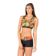 Shorts - Katie Compression -Bird Of Paradise (Recycled Nylon + Recycled Polyester) (Wholesale)